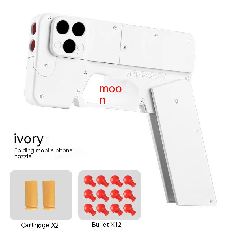 Folding Mobile Phone Gun Deformation Spray