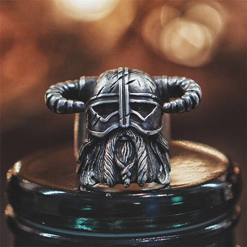 Nordic Viking Gladiator Vintage Indian Ring