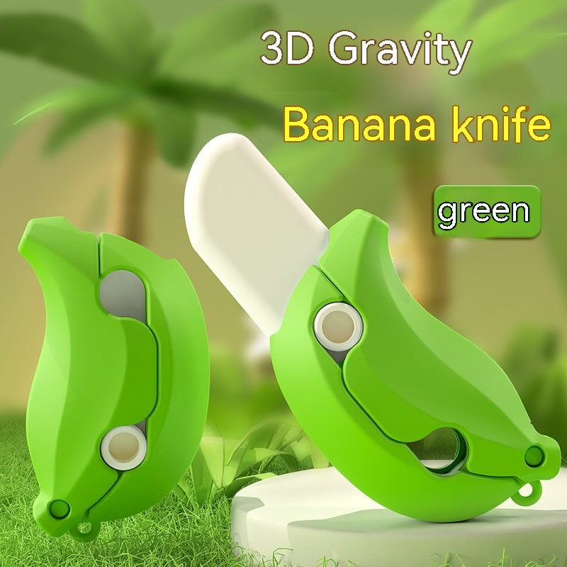 Mini Banana Radish Knife Decompression Toy