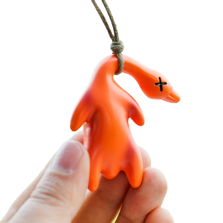 Rear-view Mirror Pendant Decorated With Roast Duck