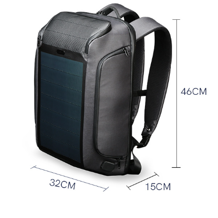 Flexible Solar Backpack For Men Multifunctional Computer Bag Backpack