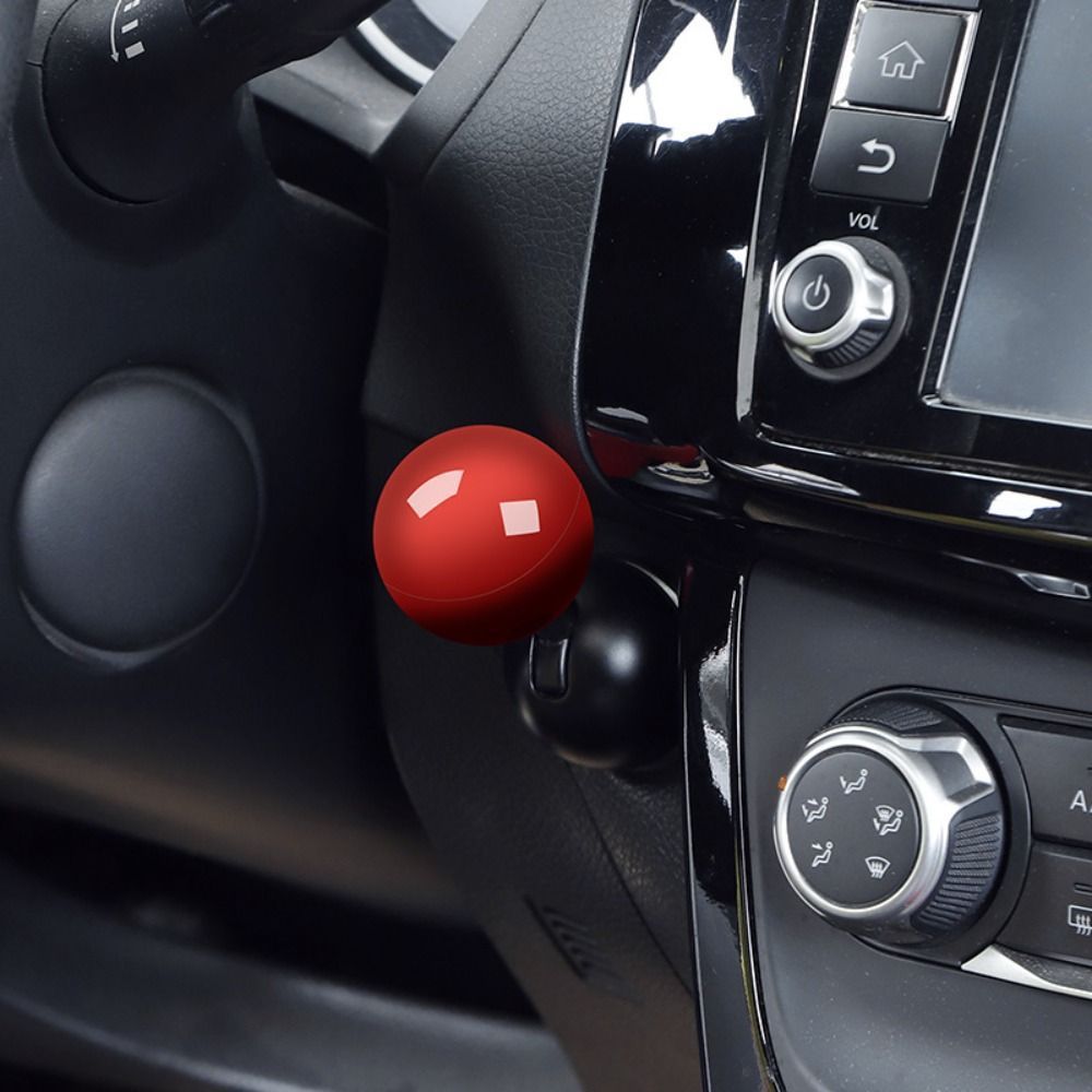 All-metal Ball Rod Car One-key Start Button Starting Cover