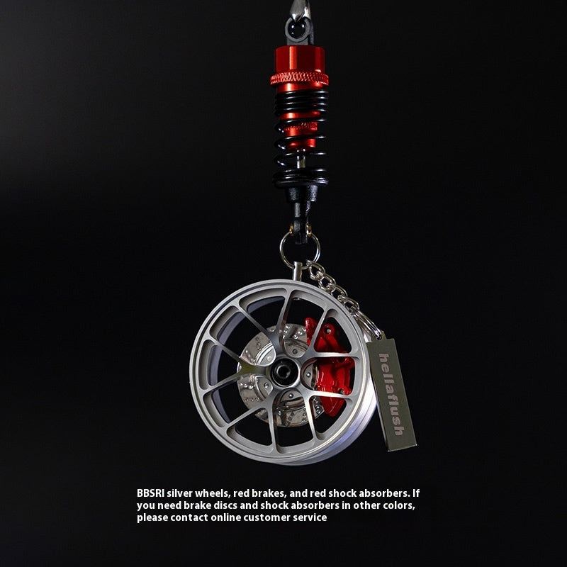 Wheel Hub Car Pendant Pendant Ornament Key Hanger