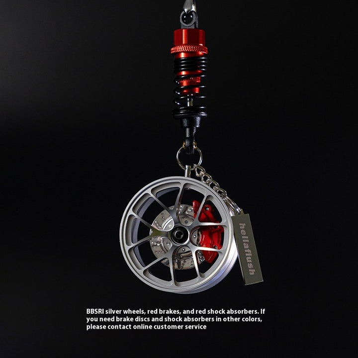 Wheel Hub Car Pendant Pendant Ornament Key Hanger