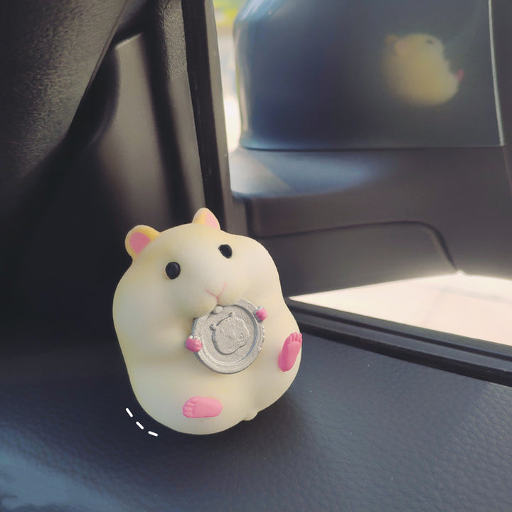 Center Console Cute Doll Car Accessories