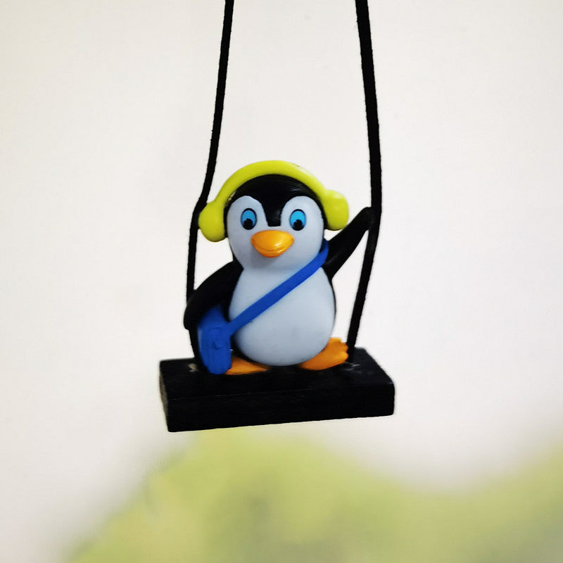 Swing Penguin Car Pendant Decoration Articles