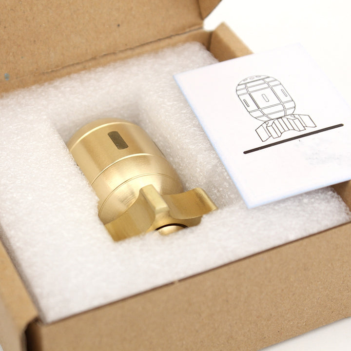 Brass Solid Pressure Reducing Rotary Fingertip Gyroscope