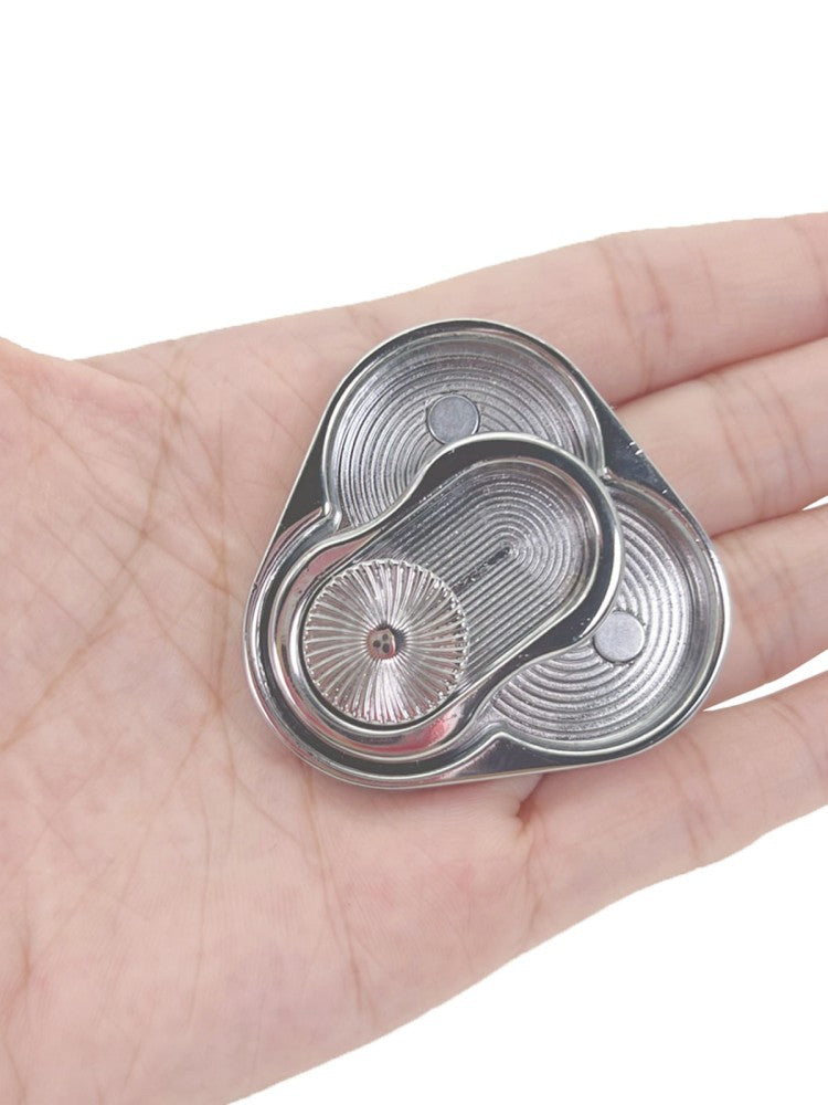 Push Brand EDC Triangular Push Slider Fidget Spinner