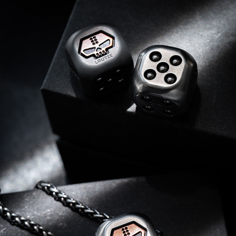 Creative Fashion Multi-faceted Dice Pendant Necklace