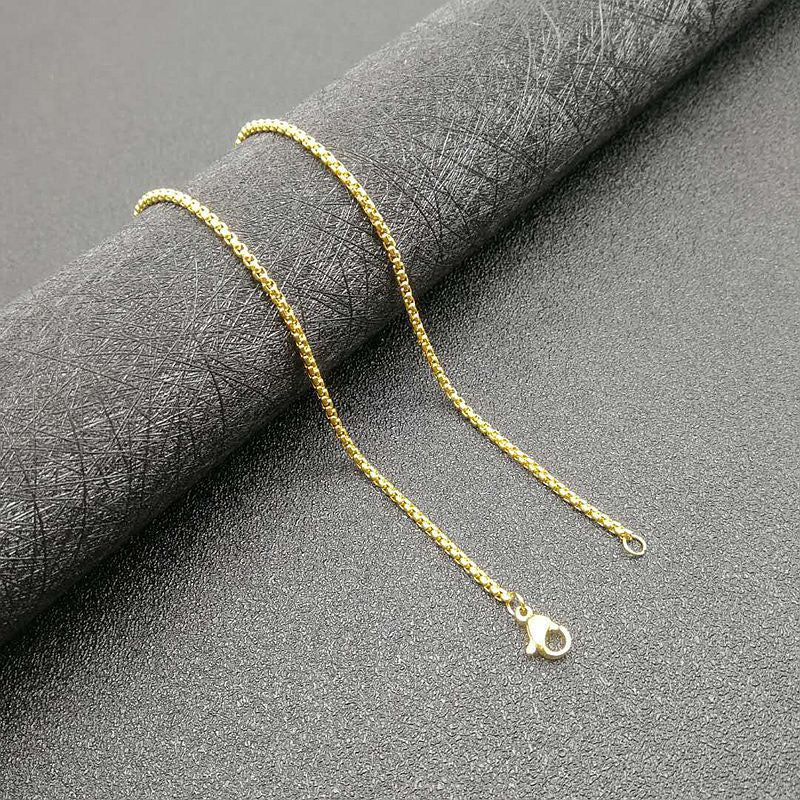 Cross Necklace Stainless Steel Pendant Necklace