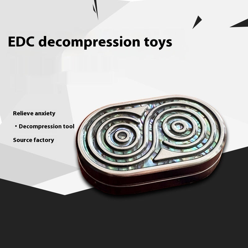 Stainless Steel EDC Hand Push Coin Fingertip Toy