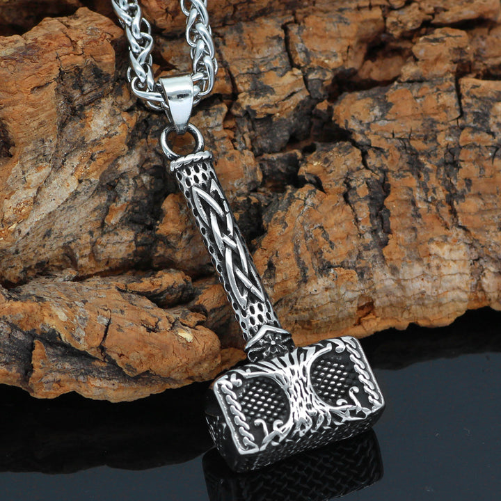 Stylish Stainless Steel Pendant Necklace