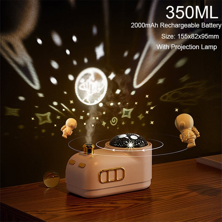 Small train humidifier new home retro mute mini usb