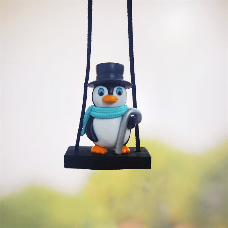 Swing Penguin Car Pendant Decoration Articles