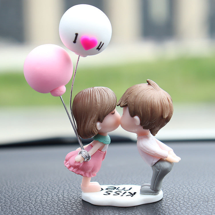 Decorative Ornaments For Couples In Car