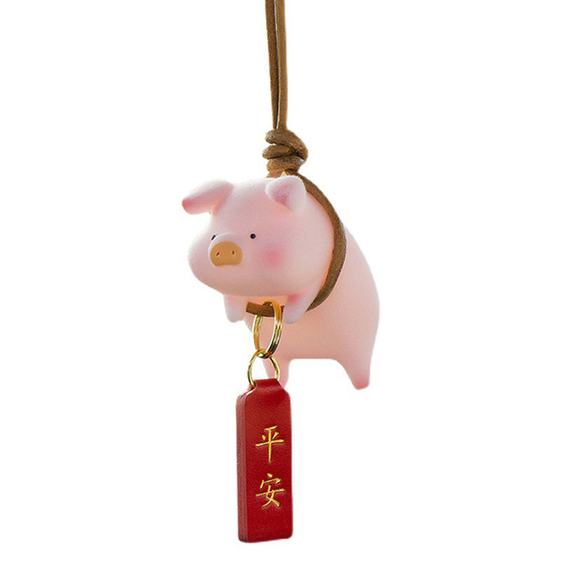 Car Accessories Cute Piggy Car Pendant