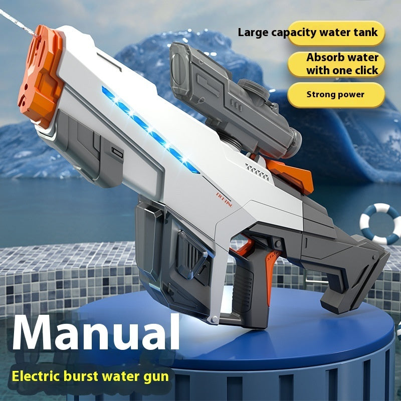 AMT Water Gun Toy One-click Water Absorption Large Capacity Long Range Water Gun