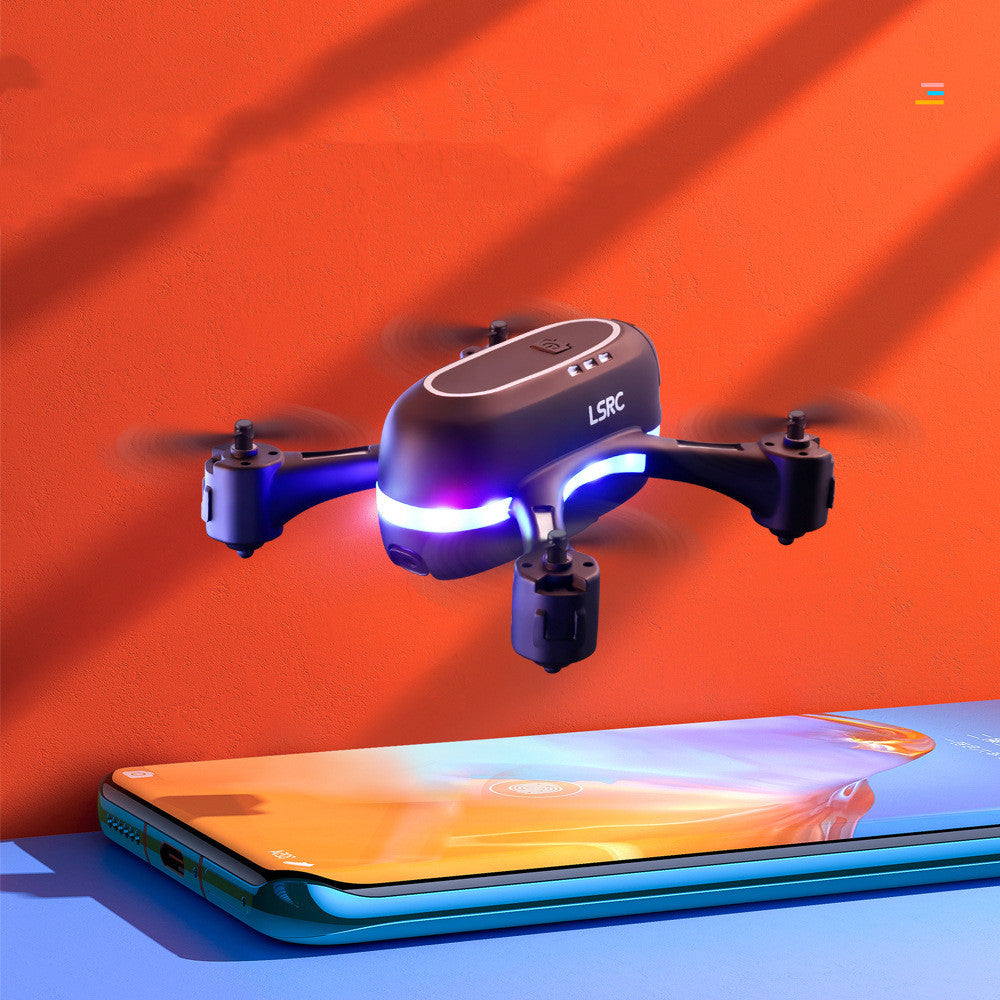 Mini Aerial Photography Gradient LED Remote Control Plane