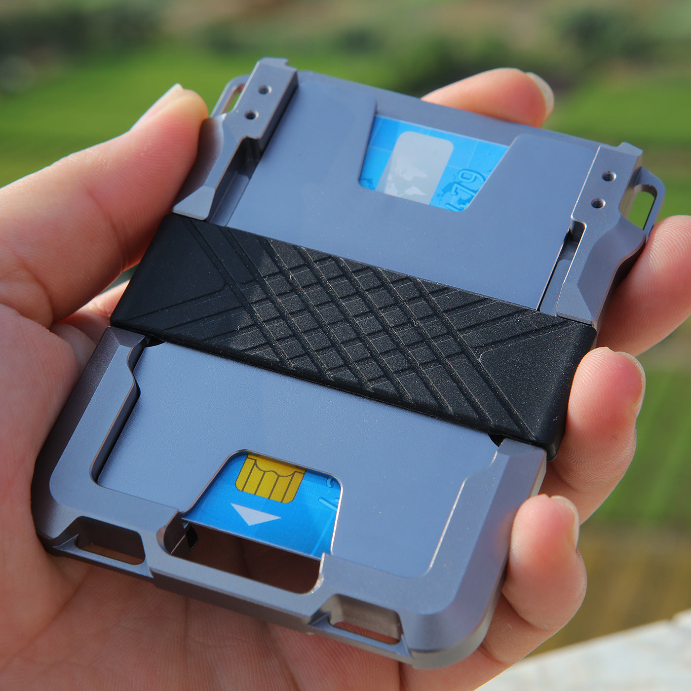 Aluminium alloy wallet