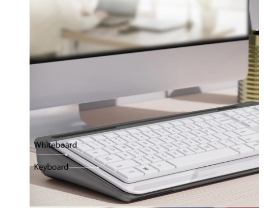 Desktop Keyboard Mini Whiteboard Tablet Toughened