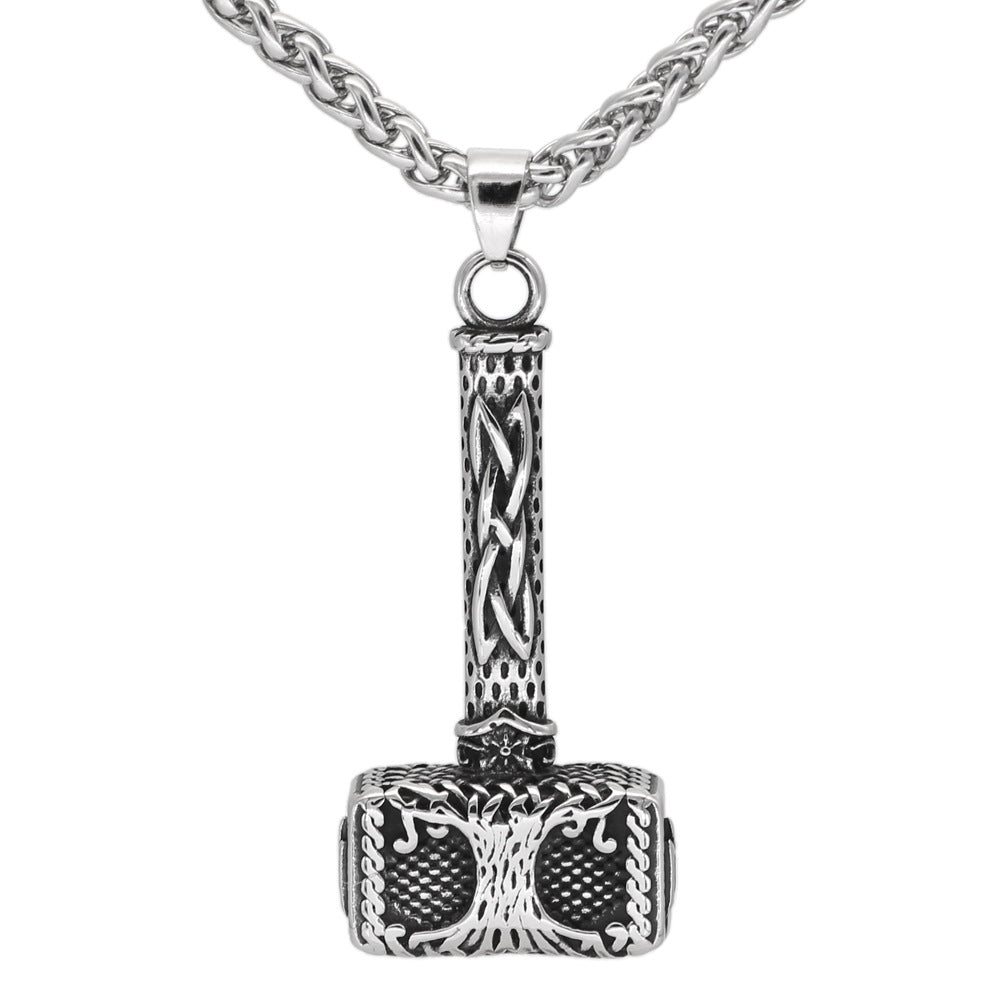 Stylish Stainless Steel Pendant Necklace