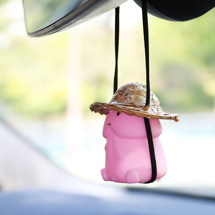 Car Ornaments Cute Swing Duck