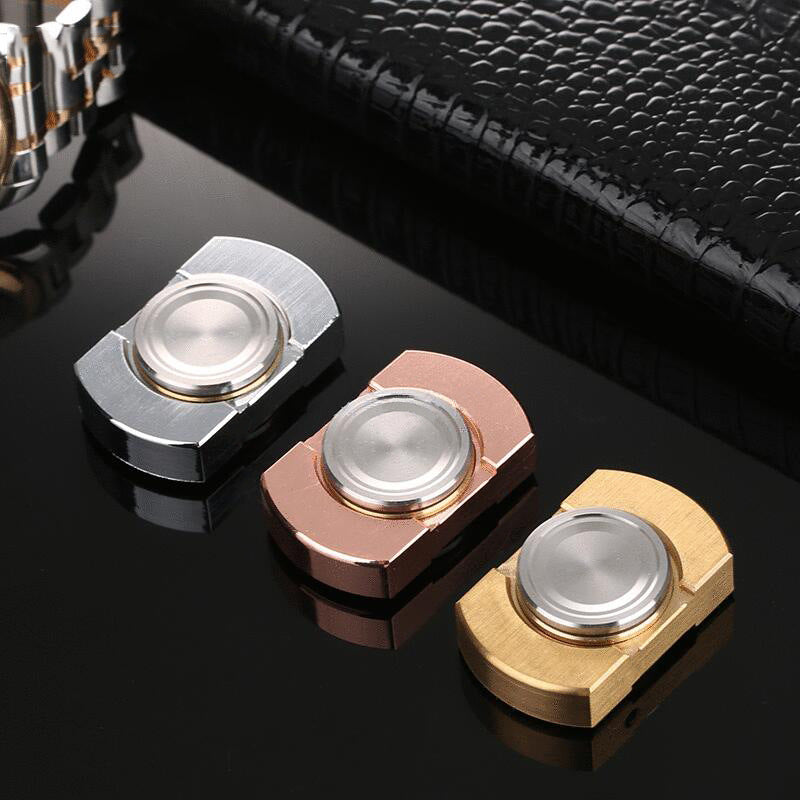 Fidget Spinner Stainless Steel Small Square