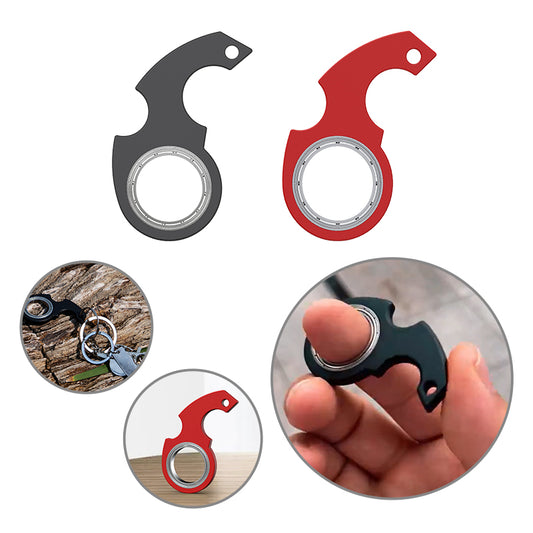 Creative Fidget Spinner Toy Keychain Hand Spinner Anti-Anxiety Toy Relieves Stress Finger Spinner Keychain Bottle Opener Kids Toy