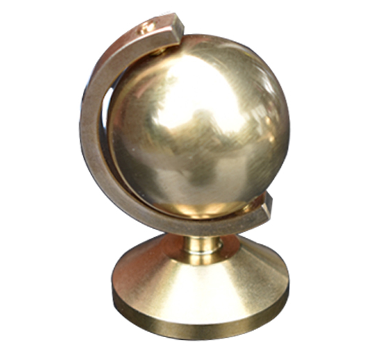 Pure Copper Globe Fidget Spinner Play Ornament