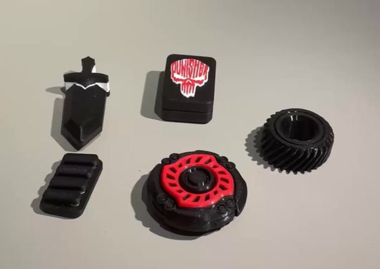 Tactile Titans: Fidget Armor Series