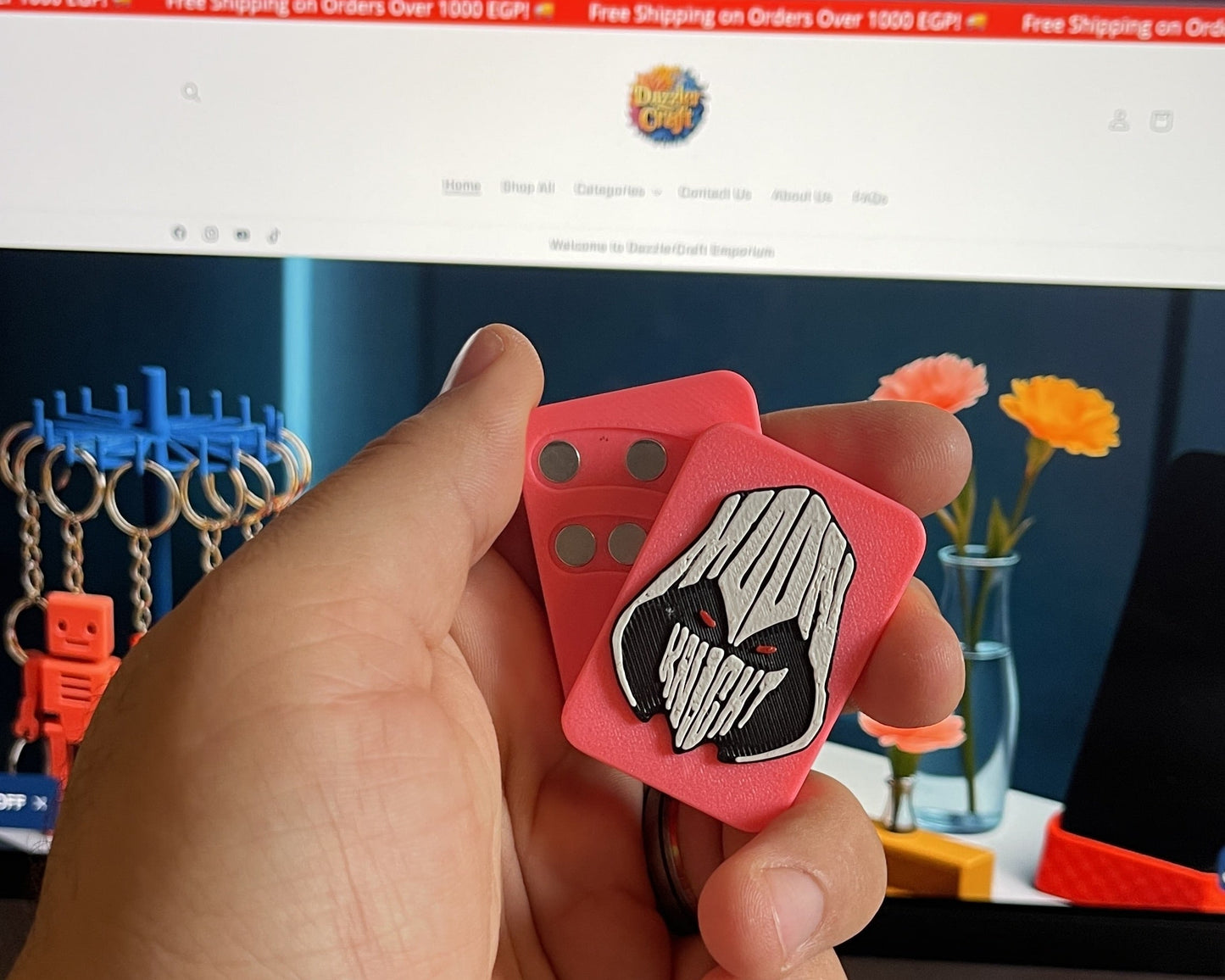 MoonSlide™ 22X – Magnetic Fidget Slider (Moon Knight Edition)