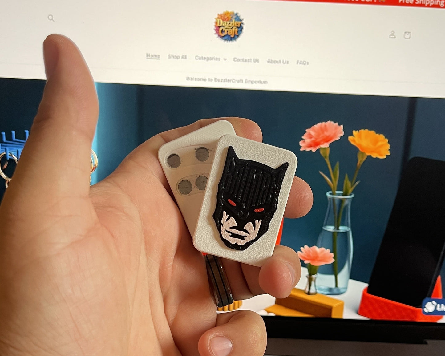 BatSlide™ 22X – Magnetic Fidget Slider (Batman Edition)