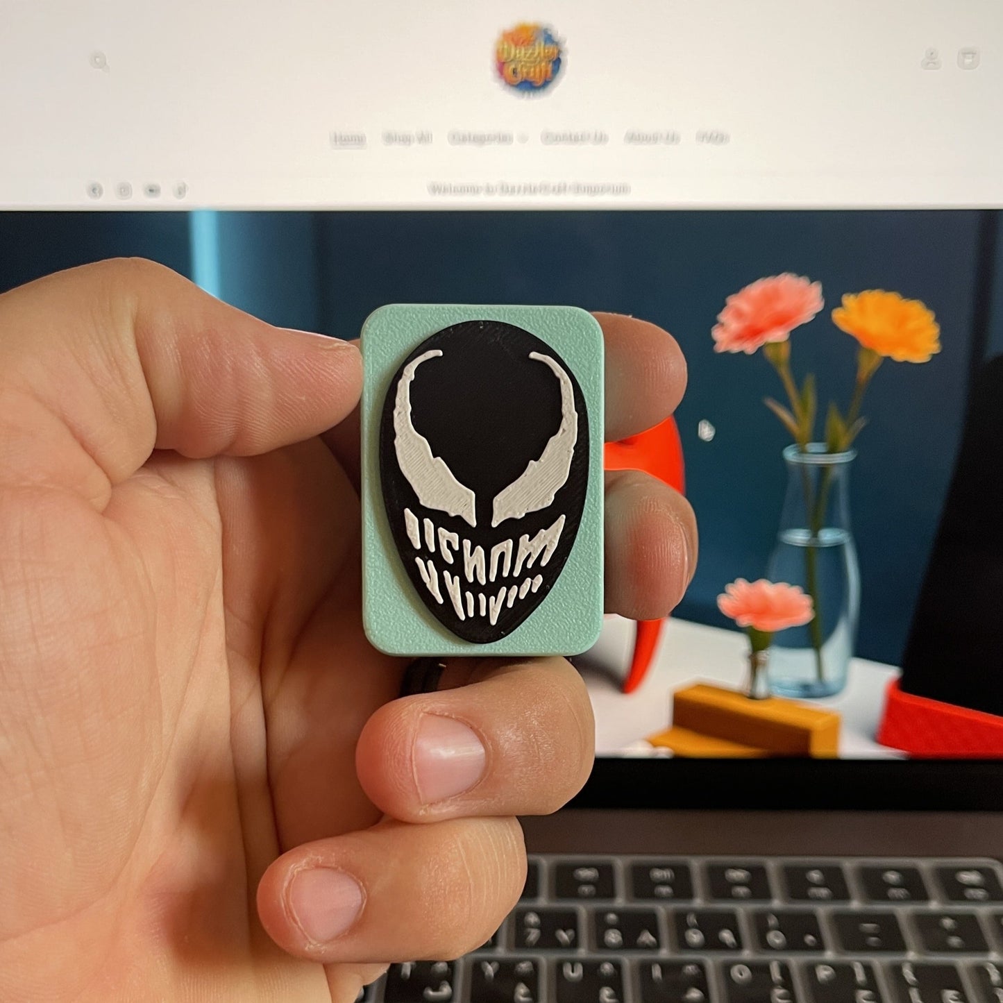 VenomSlide™ 22X – Magnetic Fidget Slider (Venom Edition)