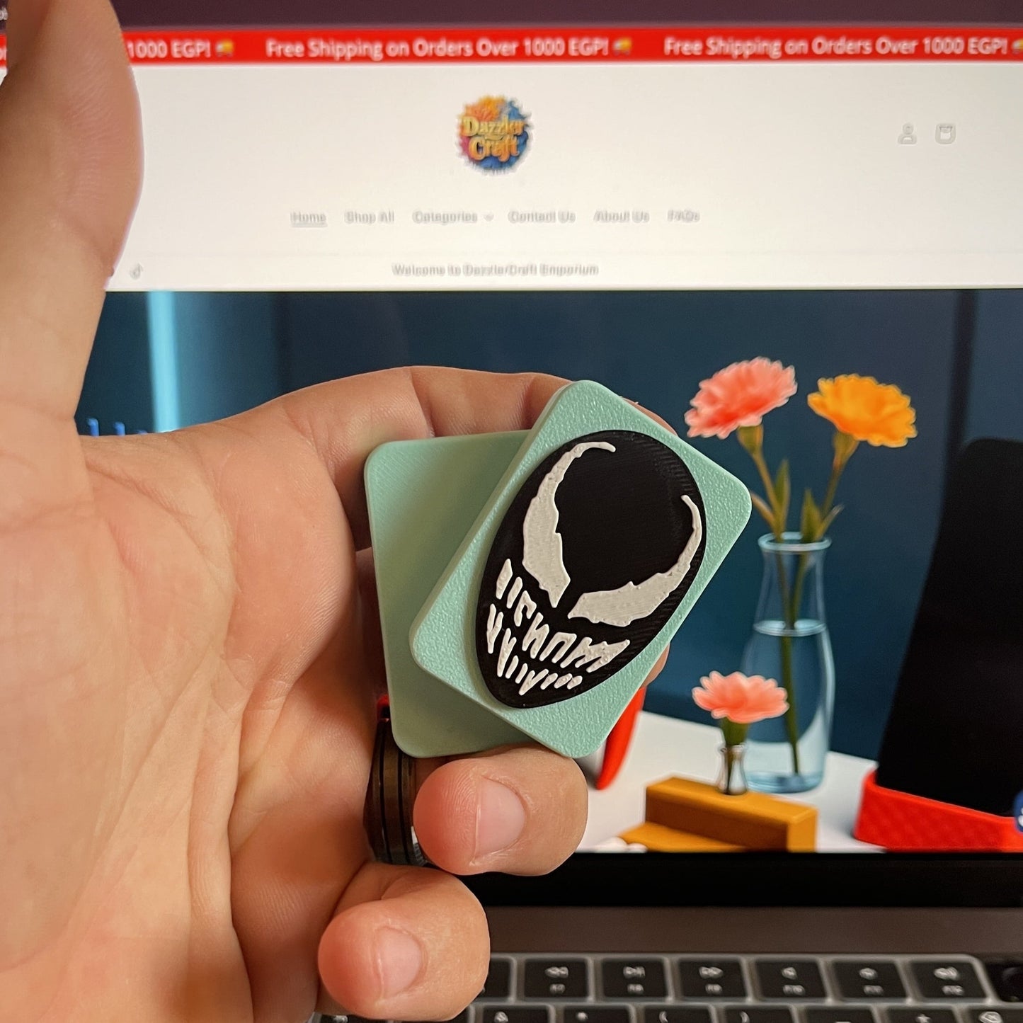 VenomSlide™ 22X – Magnetic Fidget Slider (Venom Edition)