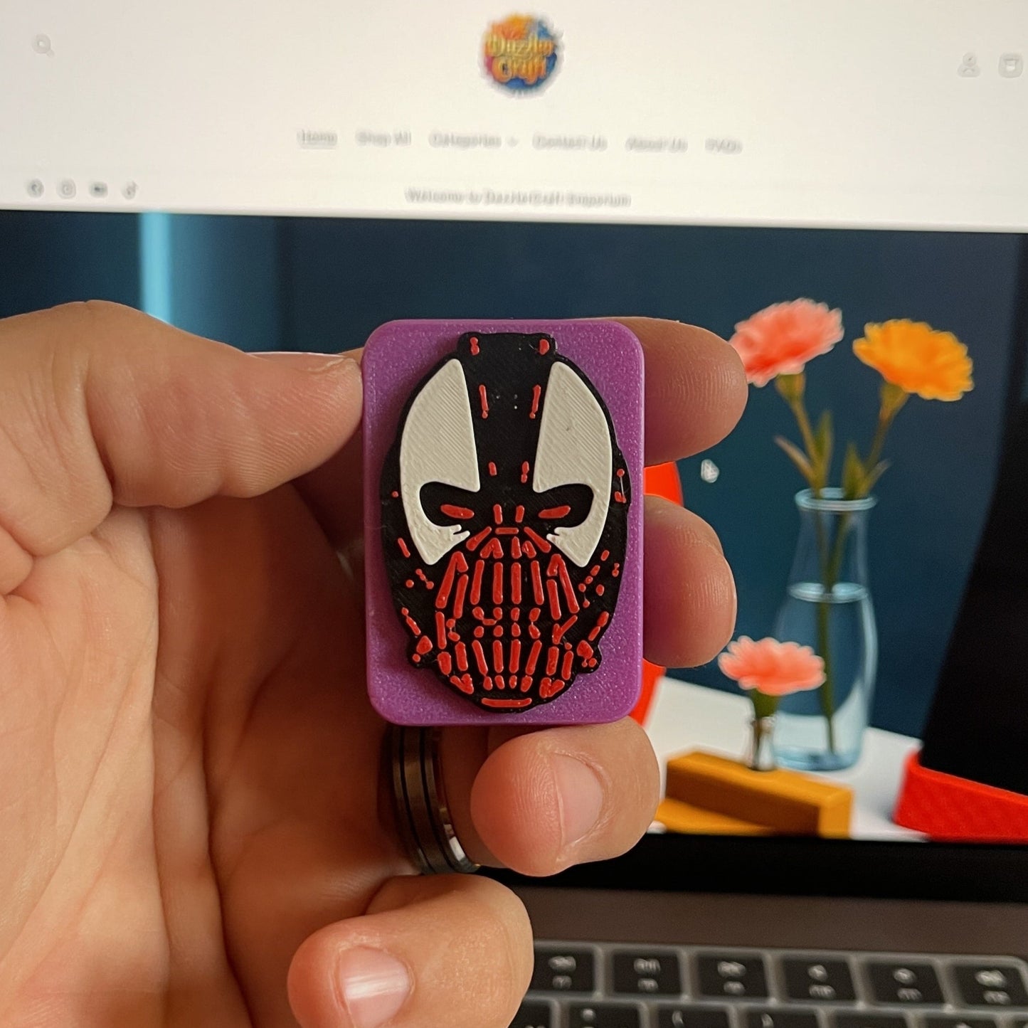 BaneSlide™ 22X – Magnetic Fidget Slider (Gotham Reckoning Edition)
