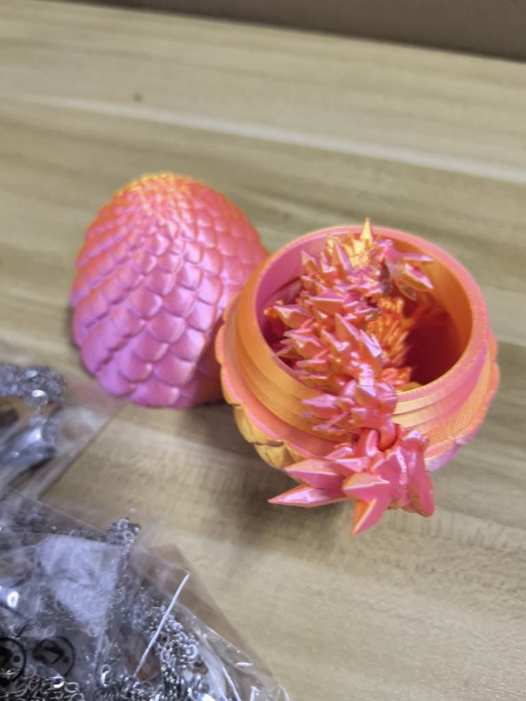 3D Printing Dragon Egg Suit Changeable Creative Decoration Toys