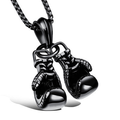 Men's Boxing Gloves Pendant Necklace