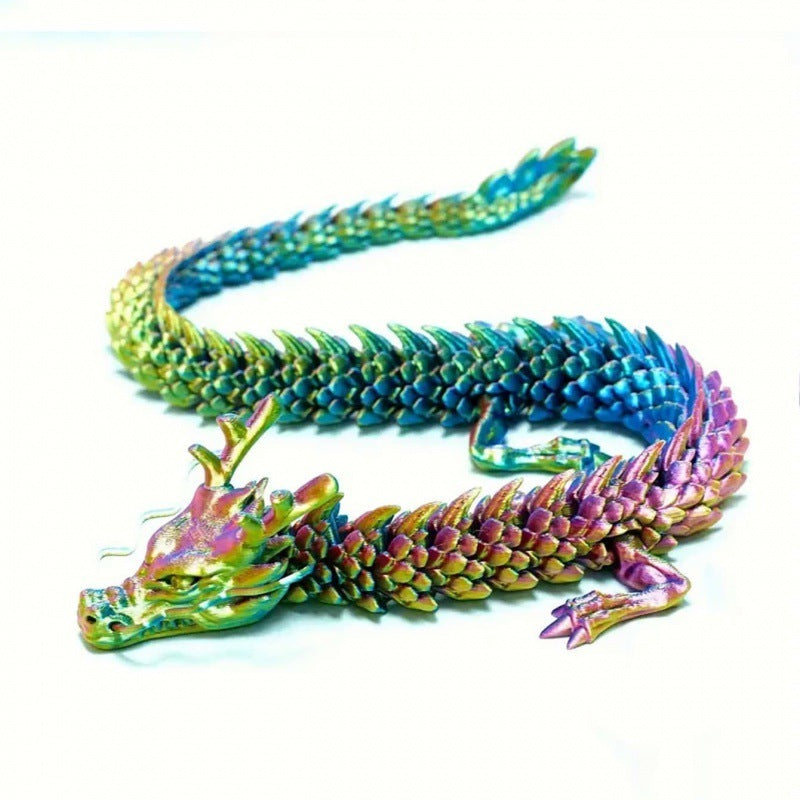 Chinese Dragon Gift 3D Printing Creative Hand-made Car Decoration