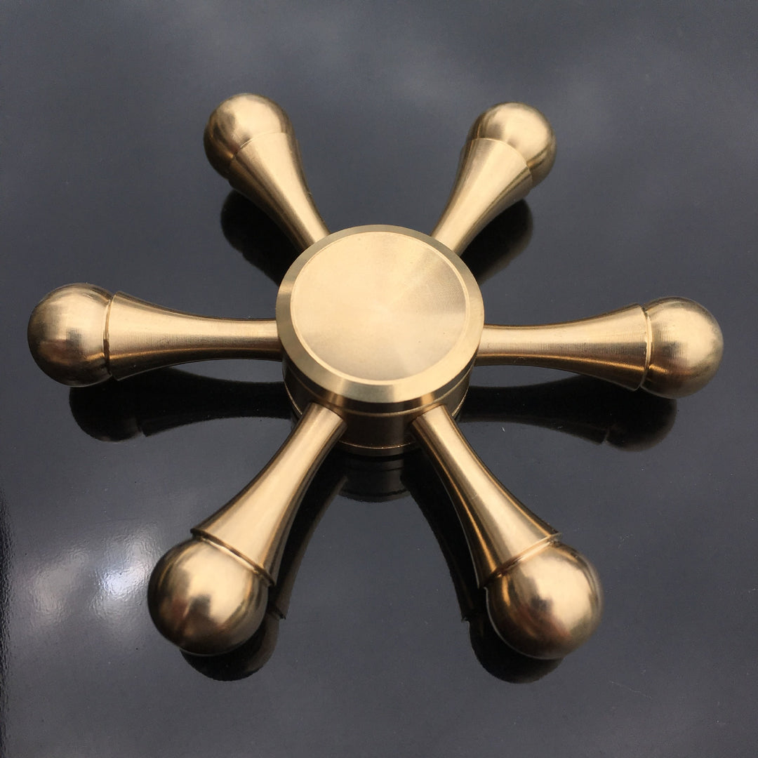 High-speed Spinning Metal Fidget Spinner Decompression Toy