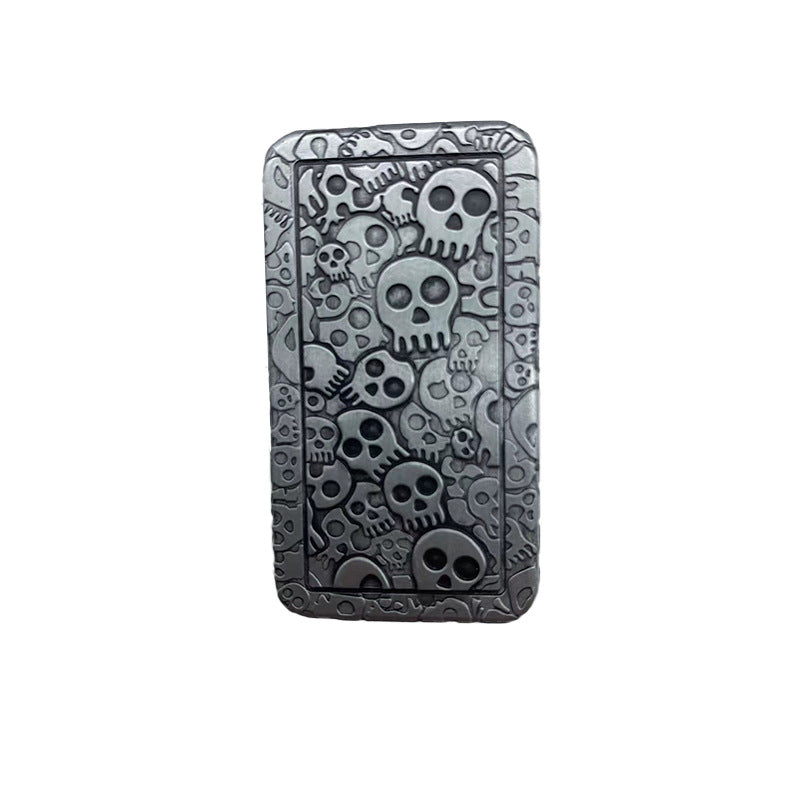 Skull Fingertip Slider Metal Fingertip Toy