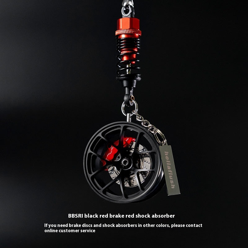 Wheel Hub Car Pendant Pendant Ornament Key Hanger