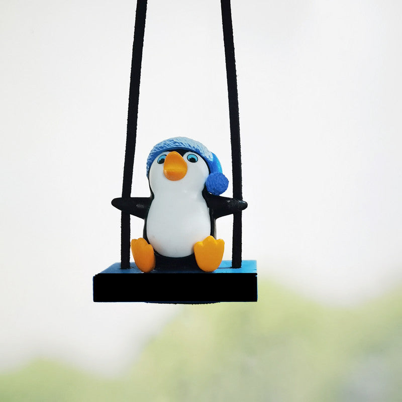 Swing Penguin Car Pendant Decoration Articles