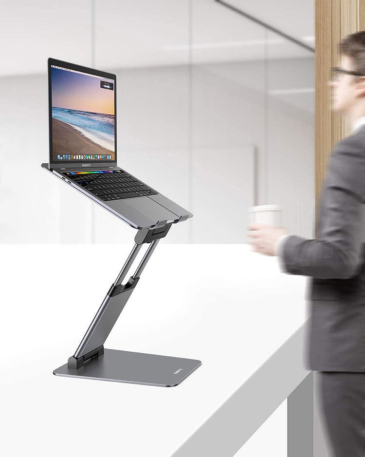 Laptop Stand Desktop Raises And Lowers Heat Dissipation Adjustable Storage