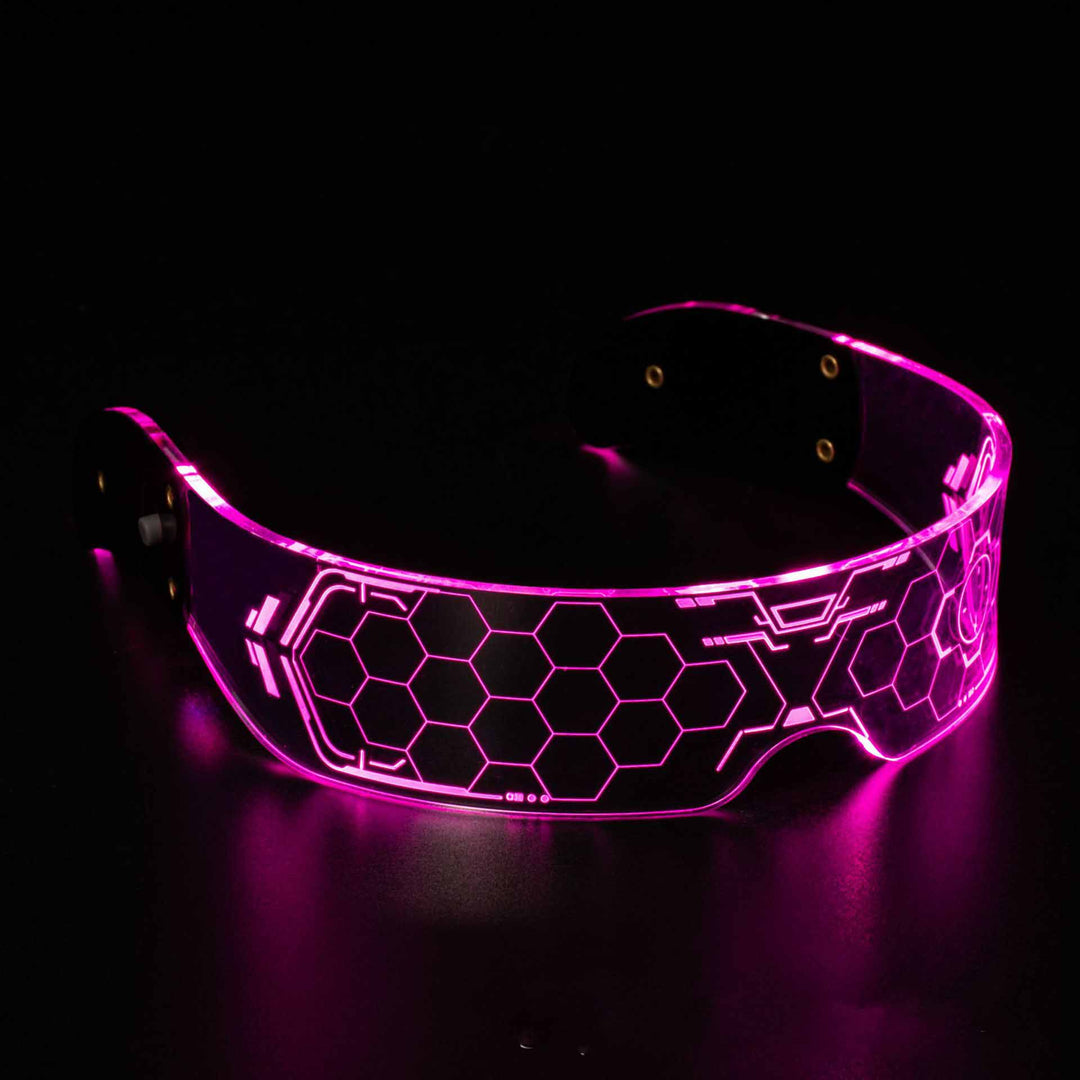 LED Colorful Luminous Technology Glasses