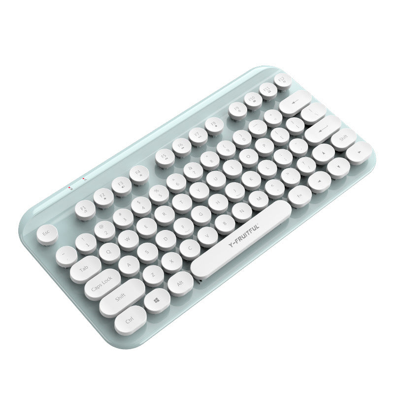 Mini 2.4G Punk Wireless Keyboard