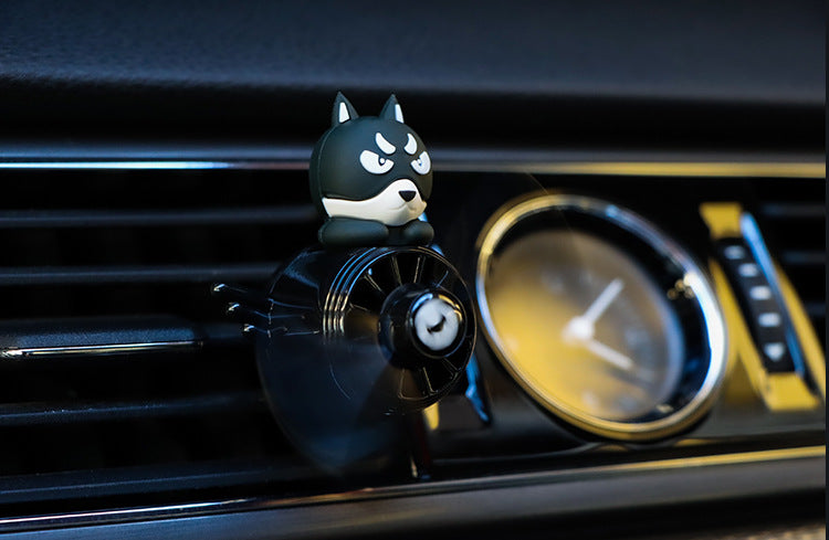 Husky Car Aromatherapy Air Conditioner Air Outlet Decoration Ornaments