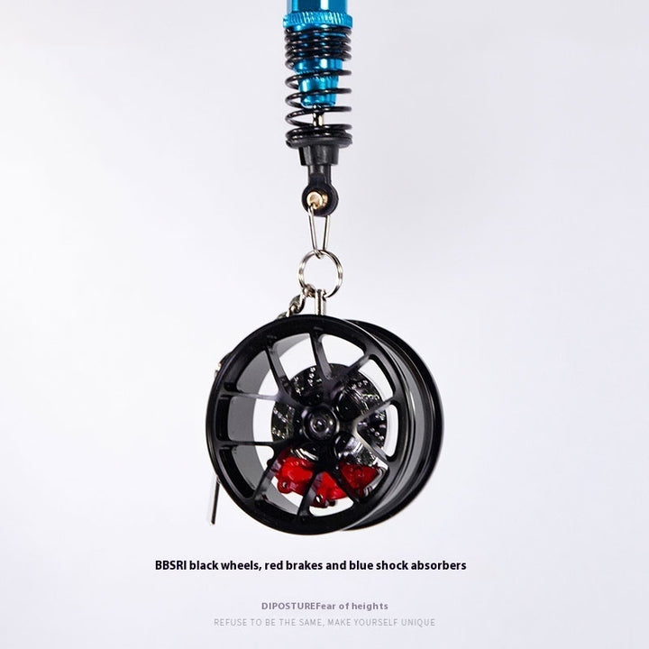 Wheel Hub Car Pendant Pendant Ornament Key Hanger