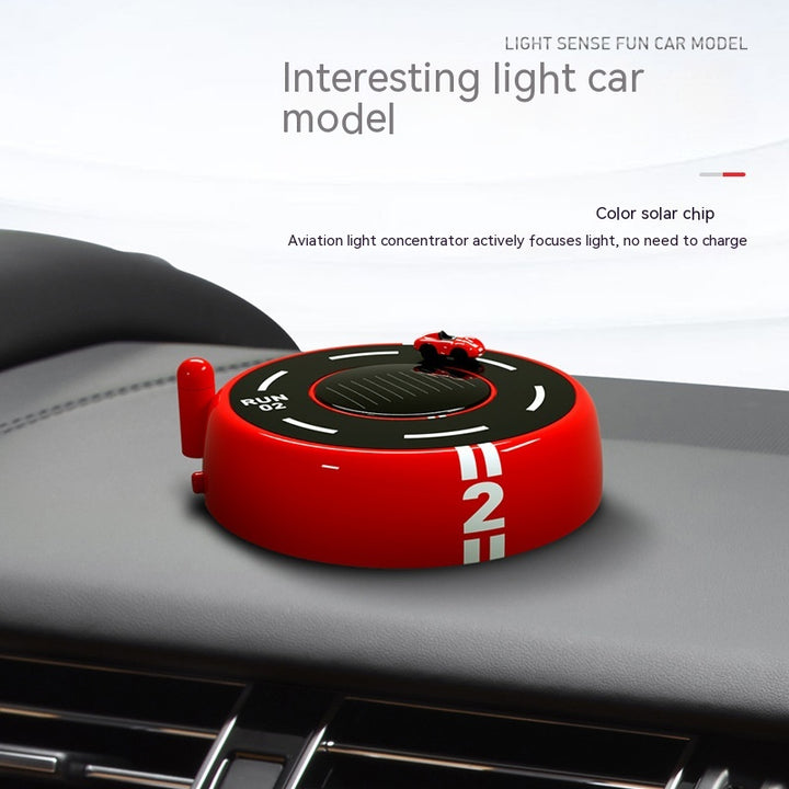 Automobile Aromatherapy Car Light Sense Model Decoration Solar Perfume Creative Personality Fragrance