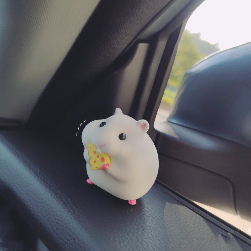 Center Console Cute Doll Car Accessories