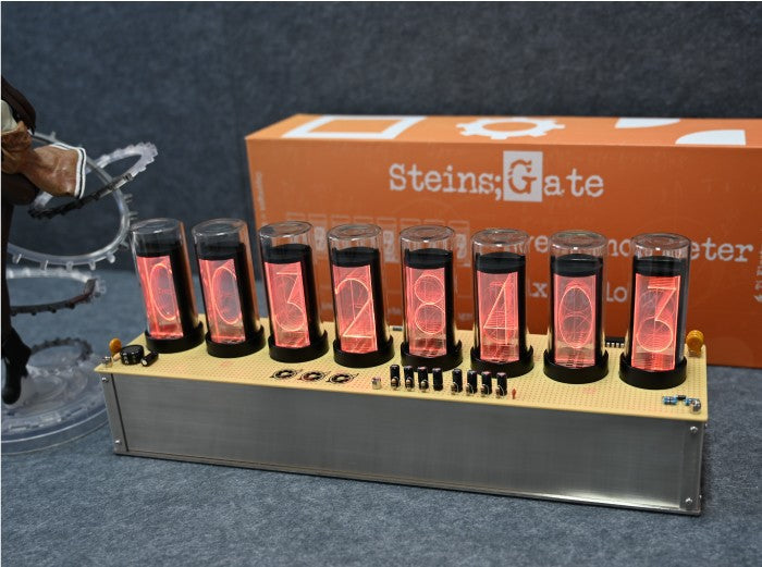 Nixie Tube Clock Steins Gate Stone Gift Model